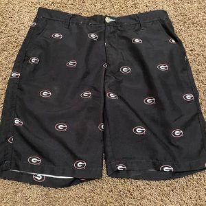 Ovation UGA Mens shorts size 34 university of gerogia